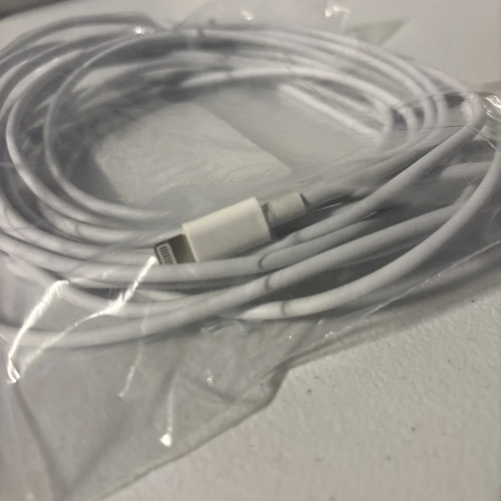 Genuine Apple USB-A to Lightning 16' Charging Cable Never Used Tested Good